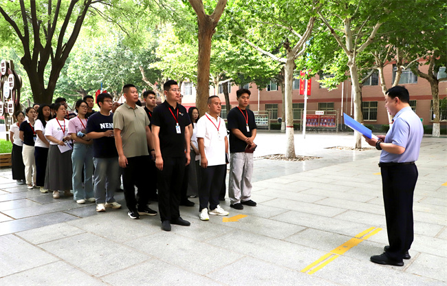 隐患整治再攻坚  安全防线再加固 必赢242net官网开展暑假前校园安全大检查