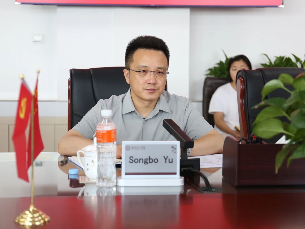 塞浦路斯那波勒斯大学校长一行再度访问必赢242net官网