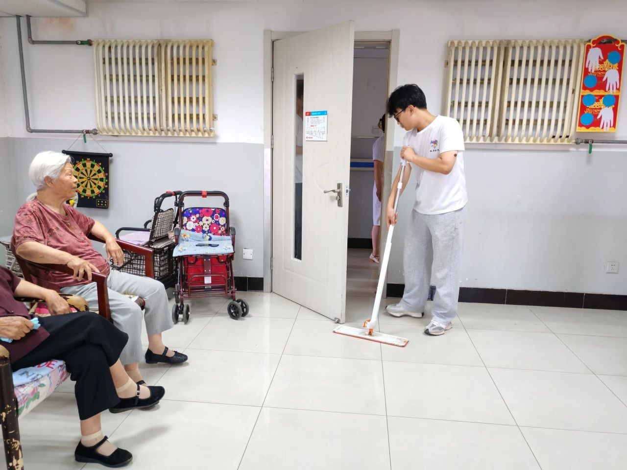 暑期社会活动实践（四）：青春暖夕阳，实践绽芳华