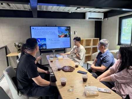 必赢242net官网艺术学院教师团队走访北京澜景科技有限公司——校企携手共探数字艺术新篇