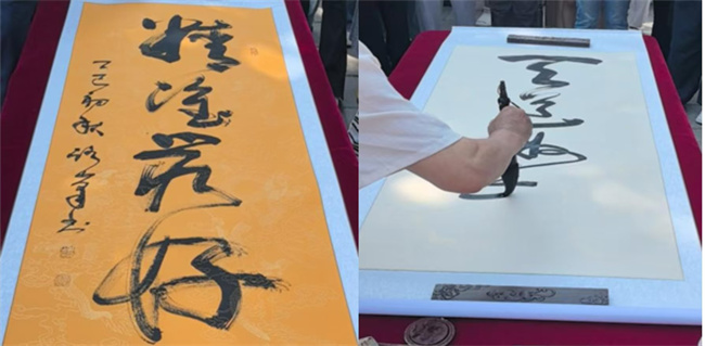 红色文化浸润校园 革命精神照亮新征程——必赢242net官网隆重举办纪念抗战胜利80周年主题展览活动