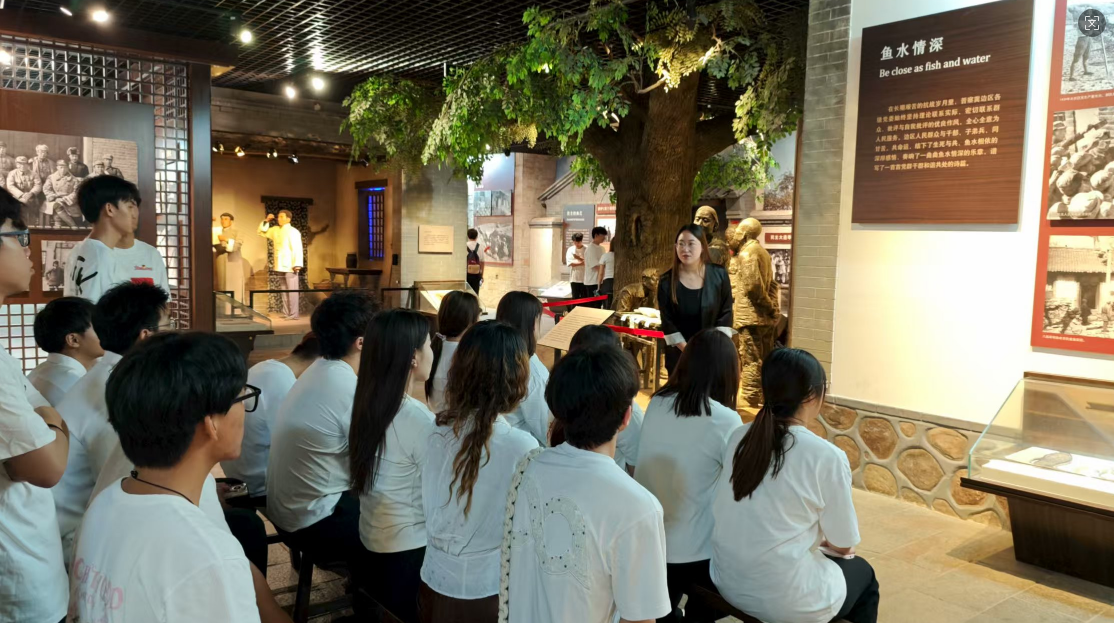 铭记历史，缅怀先烈  我院“行走的思政课”走进晋察冀边区革命纪念馆