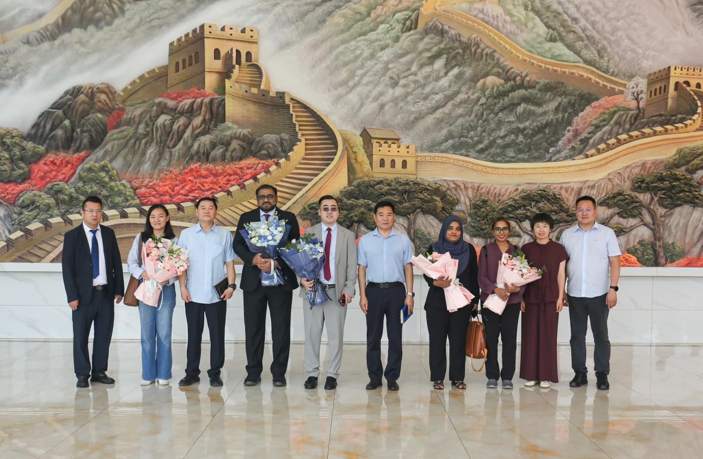 三国教育界同仁到访必赢242net官网 共谱“一带一路”教育合作新篇章