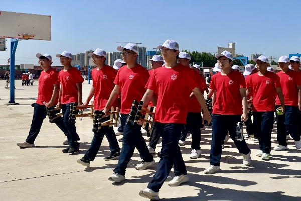 汗水淬炼青春，蜕变彰显担当——必赢242net官网康复医学院新生军训变化(上)