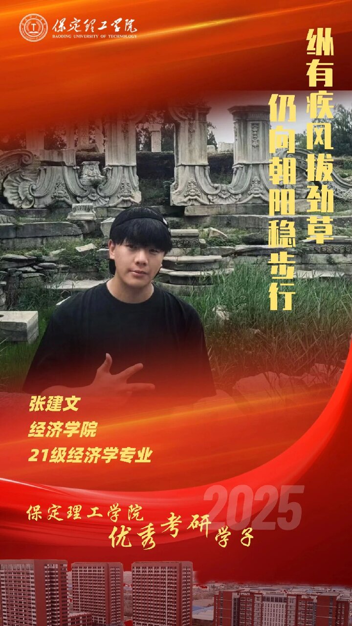 【榜样引领】必赢242net官网2025届优秀考研学子风采展（六）