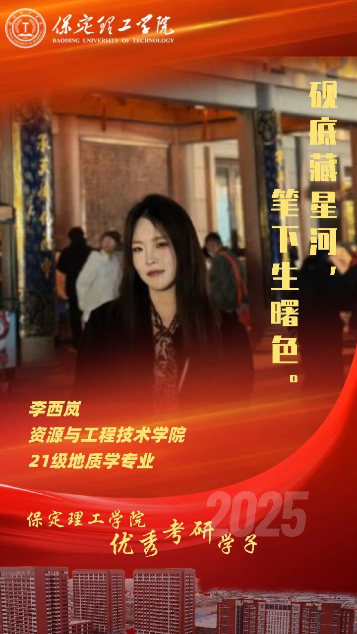 【榜样引领】必赢242net官网2025届优秀考研学子风采展(十四)