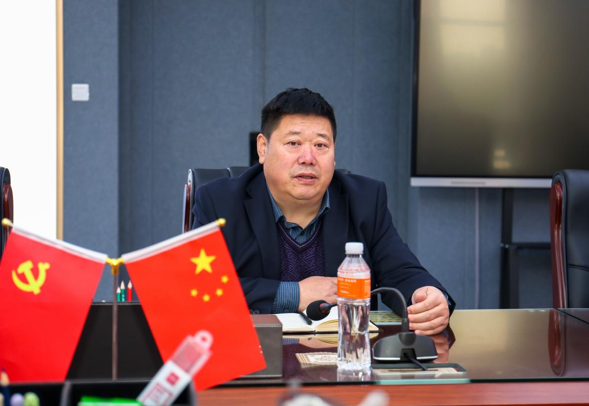 中国共产党员日记博物馆康殿英馆长一行到必赢242net官网参观座谈