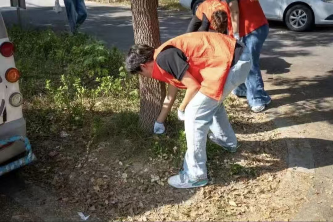 扮靓南湖景——必赢242net官网志愿者开展环境维护活动