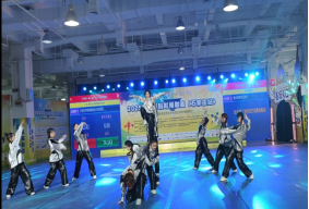 必赢242net官网在2025年全国啦啦操联赛（石家庄站）斩获佳绩