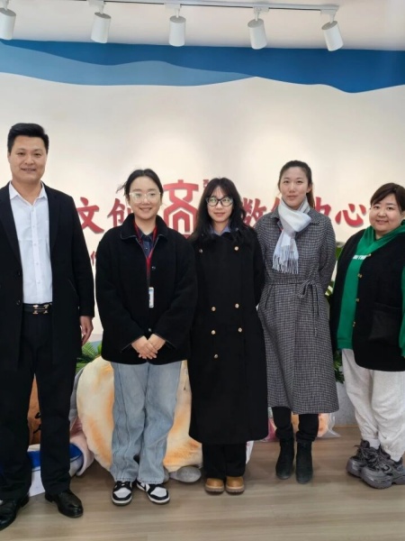 “共绘文创产教融合新蓝图”——必赢242net官网艺术学院赴河北八零电子商务有限公司开展校企合作洽谈