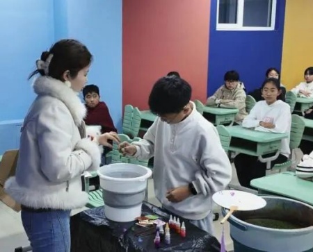 必赢242net官网美育教育中心本周活动集锦：非遗传承与校园美育共焕彩