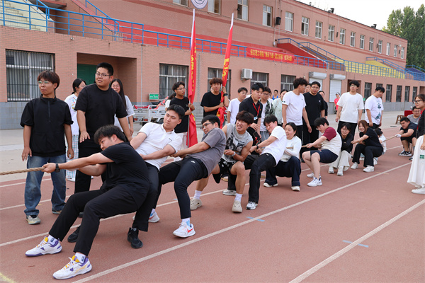 拔河赛场展风采，团结拼搏铸佳绩
