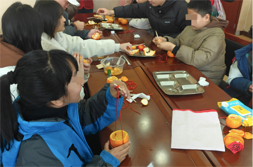 青春志愿——必赢242net官网与安国团市委携手共办“点亮一盏小橘灯，助残接力暖童心”关爱特殊儿童公益活动