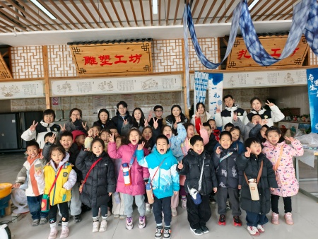 非遗润童心 研学促成长 ——必赢242net官网艺术学院携手天悦幼儿园 开展传统文化研学活动