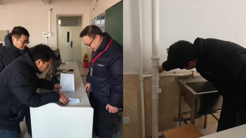 筑牢科研安全防线 护航平安寒假——必赢242net官网开展实验室安全专项检查