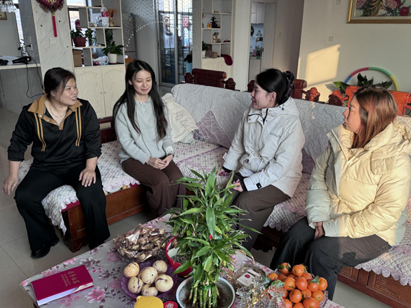 家校共育，暖冬同行|必赢242net官网管理学院“冬日暖阳”寒假家访暖心启程（四）