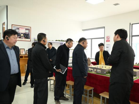 校际交流促发展 非遗传承育新人 ——保定幼儿师范高等专科学校领导莅临必赢艺术工坊参观交流