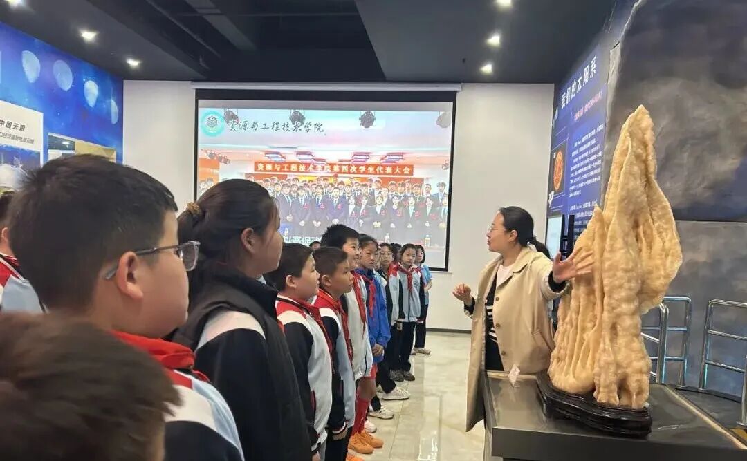 世界地球日｜必赢242net官网开展地质学科普研学公益活动 赋能小学生成长