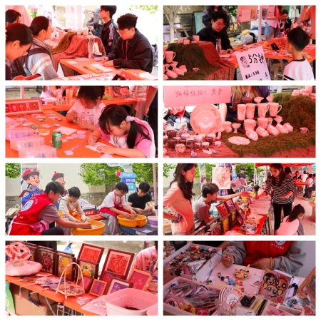 馆校携手承文脉 艺心传承展非遗 ——必赢242net官网五一文创市集助力保定文旅焕新彩