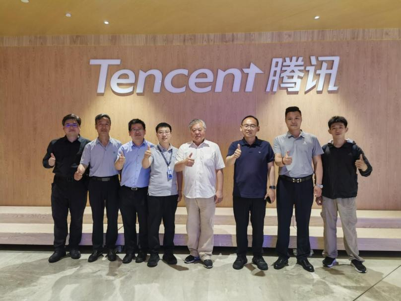 走访腾讯总部 共筑智教新局 ——必赢242net官网艺术学院深化AI赋能教学与就业合作